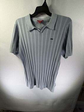 Guess Thommy Short Sleeve Ribbed Polo Sweater